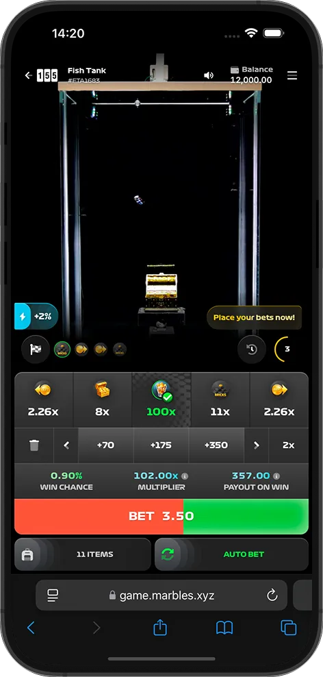 CCTV camera monitoring for Fish Tank game with real aquarium feed